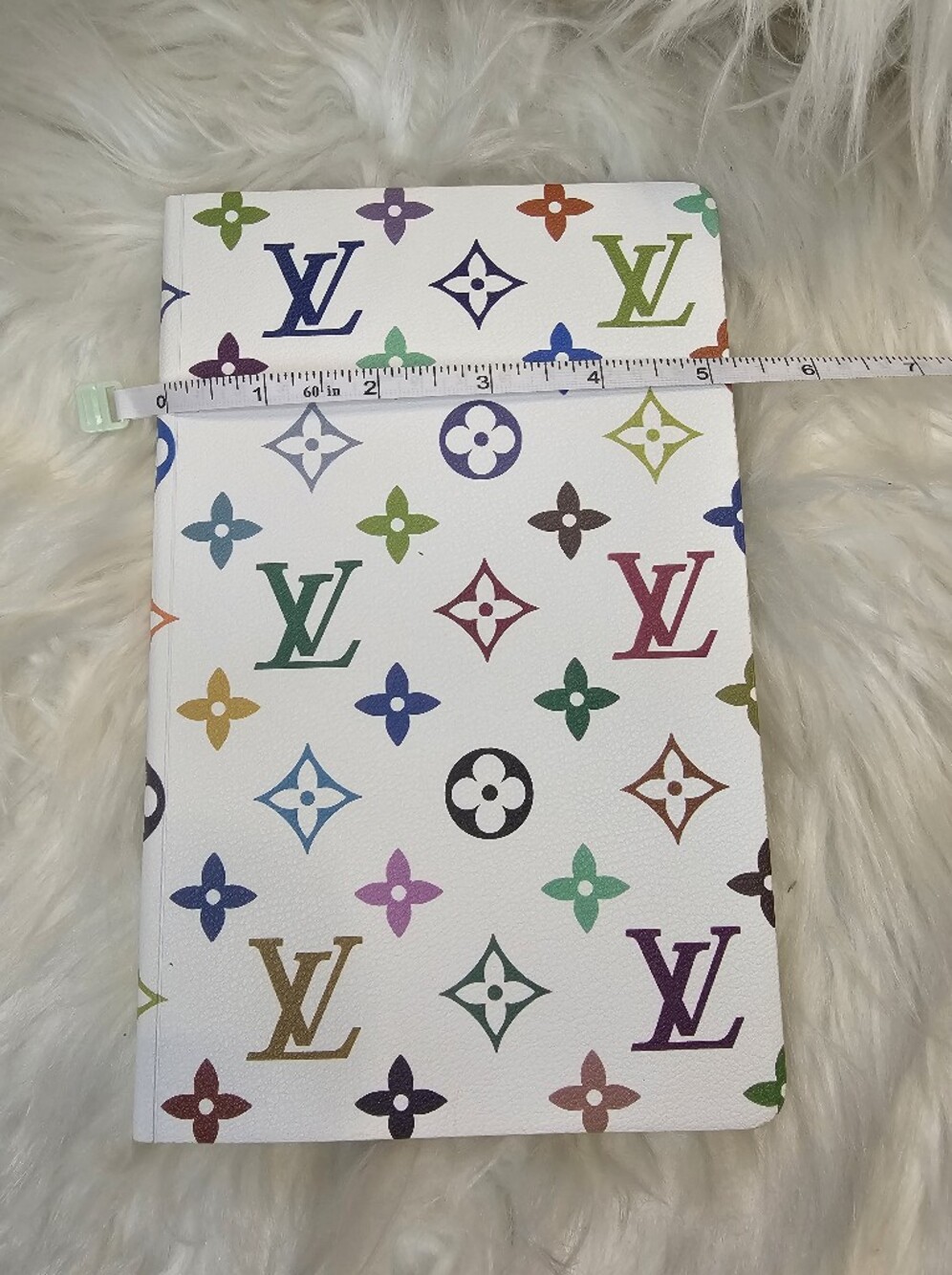 White Multicolor Notebook - Picture 8 of 9